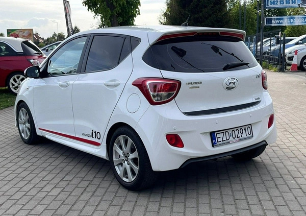Hyundai i10 cena 29900 przebieg: 103000, rok produkcji 2014 z Koziegłowy małe 301